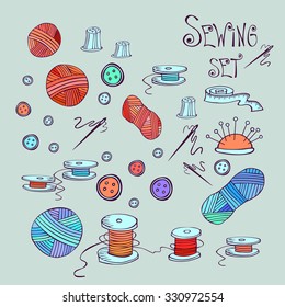 set of sewing accessories, dooldle style 6