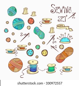 set of sewing accessories, dooldle style 3