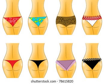 Set of sexy panties
