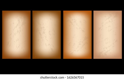 a set of shades of old brown with a background for brochures or banners. available in the form of eps 10 vector