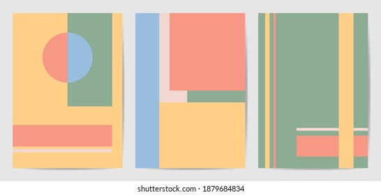 Diseñar fondos creativos. Estilo Memphis, fondo de póster moderno para publicaciones en medios sociales, portada, impresión y papel pintado.