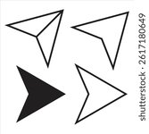 Set of share icon, Arrow symbol vector, Reply send forward icons, Send message button, External Link Icon, Connection symbol, network sharing icon.