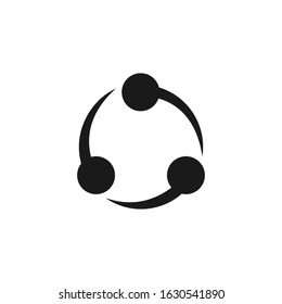 Set of Share icon, vector Illustration