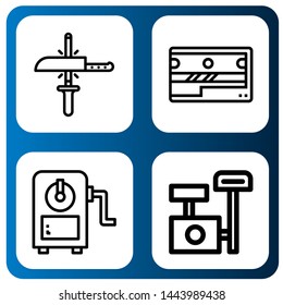 Set of sharpen icons such as Sharpening, Sharpener, Scratching post , sharpen