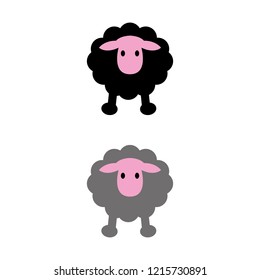 a set of sheep icons