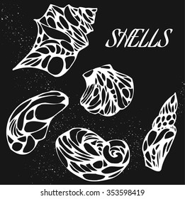 Set of shells