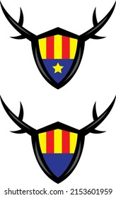 a set of shield icons