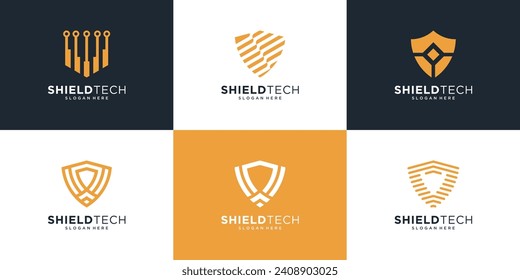 Inspiración en el diseño del logotipo del escudo