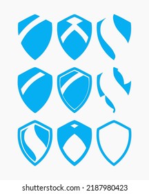 set of Shield symbols or badges