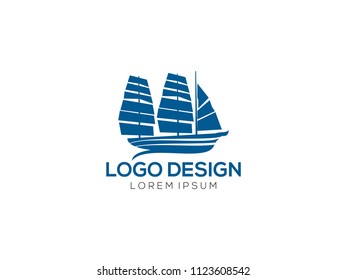 set of Ship logo template vector illustration