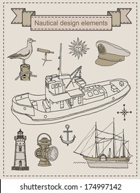 set, ships, navigation objects 