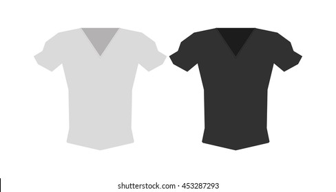 Set of shirts, Vector illustration