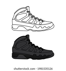 80 Nike shoe Stock Illustrations, Images & Vectors | Shutterstock