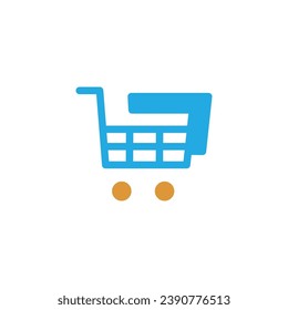 Set of shopping cart line icons. Simple outline style for web template and app. Vector illustration isolated on white background. EPS 10