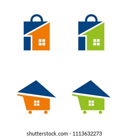 a set of shopping icons