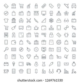 Set of Shopping Icons 