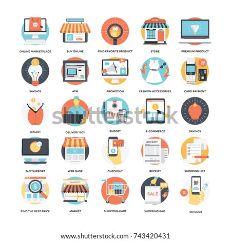Set of Shopping Icons