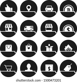 Set of shopping icons. Icons about shopping.