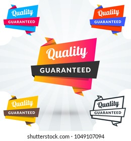 Set of shopping stickers and banners. Vector illustration