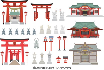 
Set of shrines
item torii lantern 