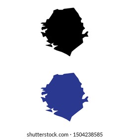 a set of Sierra Leone map icons