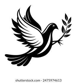 conjunto de siluetas de pájaros silueta de Ilustración vectorial icono de Imagen.