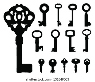 Set of Silhouettes keys 3-vector