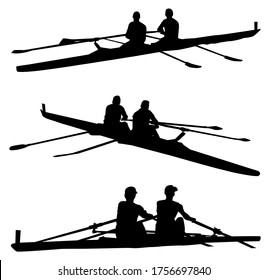 12,453 Rowing boat silhouette Images, Stock Photos & Vectors | Shutterstock