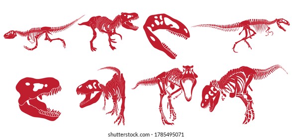 ティラノサウルス シルエット の画像 写真素材 ベクター画像 Shutterstock
