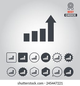Set of simple business icons