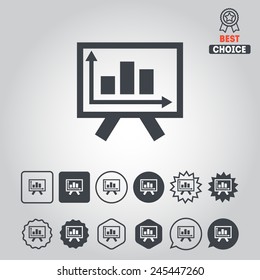 Set of simple business icons