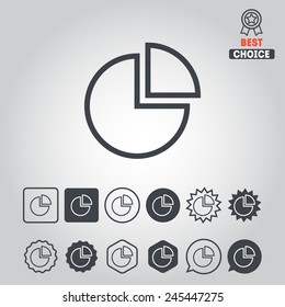 Set of simple business icons