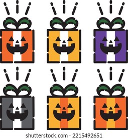 A set of simple and cute gifts that can be used for Halloween events