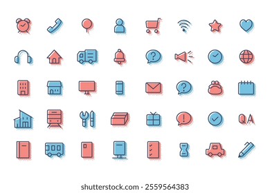A set of simple and easy to use icons