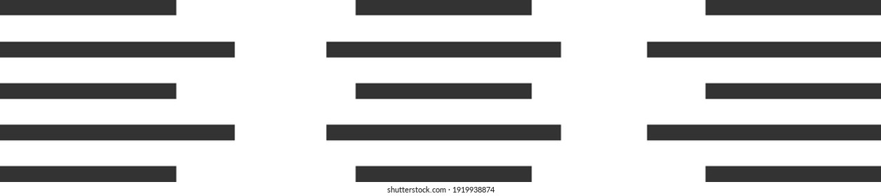 Set of Simple Editing and formatting icons for toolbar