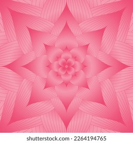 Set of simple floral seamless patterns. modern style