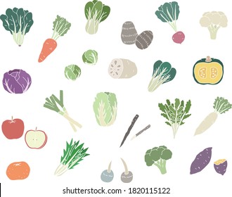 大根 にんじん のイラスト素材 画像 ベクター画像 Shutterstock