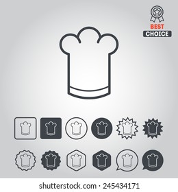 Set of simple icons for bar, cafe and restaurant