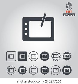 Set of simple icons for web development and applications