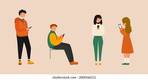 einfache Abbildung von Telefonansprechern