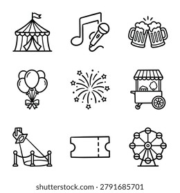 A set simple line