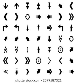 Set of simple lines hand drawn black arrows in various style. Set of simple of hand drawn black arrows. Set of simple lines hand drawn black arrows. Various of simple lines arrows collection
