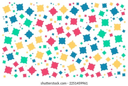 A set of simple minimalistic shapes seamless patterns. Memphis design, Collection trendy vector geometric