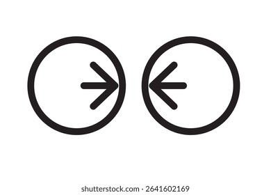 Set of simple monochrome icons of eyes seen from the front