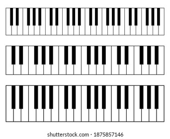 Piano Keys Seamless Vector Stock Vector (Royalty Free) 58869785 ...