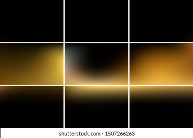 Set of simple plain background designs