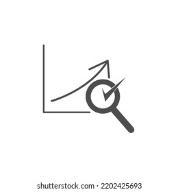 Set of Simple Search Related Lines Icons Vector. Vektorgrafik. EPS.10