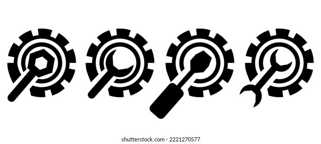 A set of simple settings icons. Good for any project