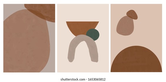 Set of simple social print for media frame. Creative minimal templates for story with abstract pastel colorful shapes, scribble. Creative banner for story. 
