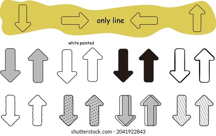 A set of simple standard arrow variations
